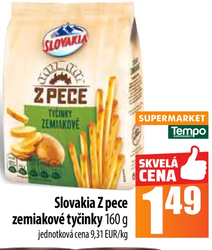 Slovakia Z Pece Tyčinky zemiakové