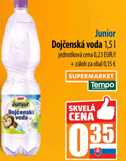 Junior Dojčenská voda