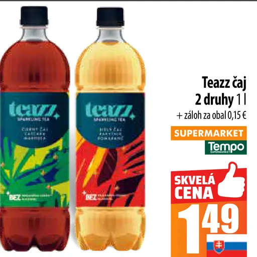 Teazz ochutený čaj