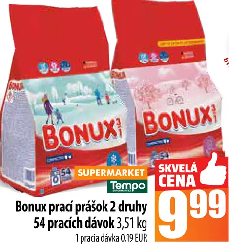 Bonux prací prášok