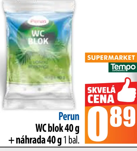 Perun WC blok
