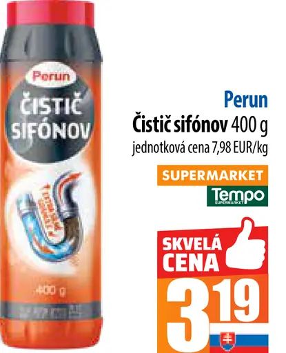 Perun čistič sifónov