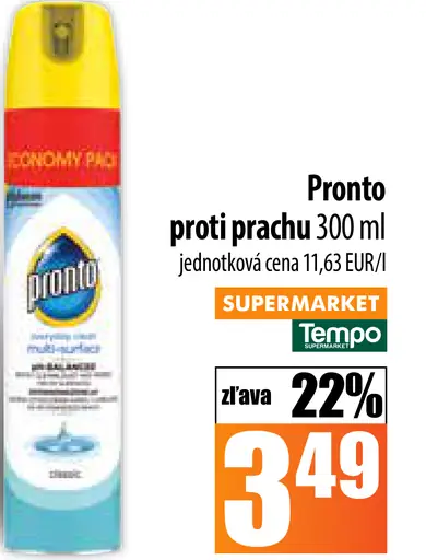 Pronto proti prachu