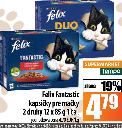 Felix Fantastic kapsičky pre mačky