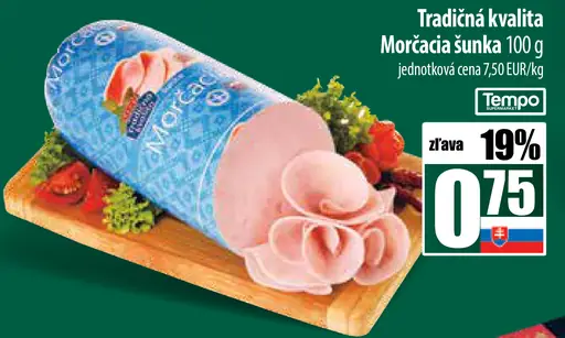 Tradičná kvalita Morčacia šunka