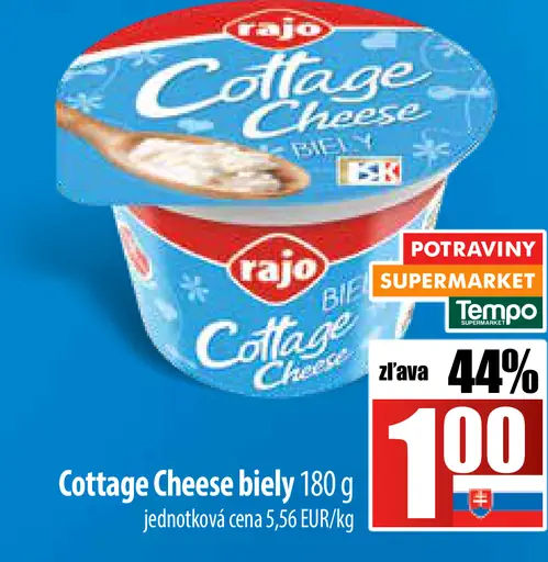 Rajo Cottage Cheese biely