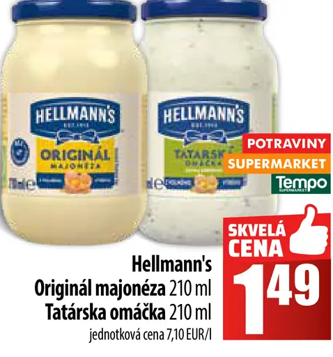 Hellmann's Originál majonéza