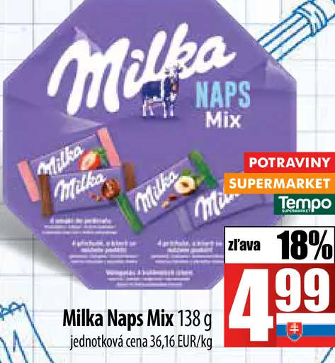 Milka Naps Mix