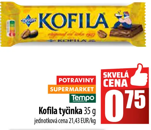 Kofila tyčinka
