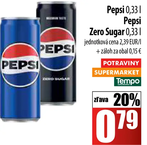 Pepsi Zero Sugar