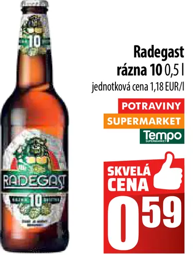 Radegast plechovka