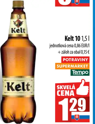 Kelt plechovka