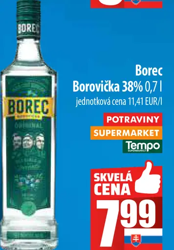 Borec borovička