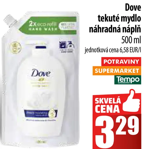Dove Tekuté mydlo