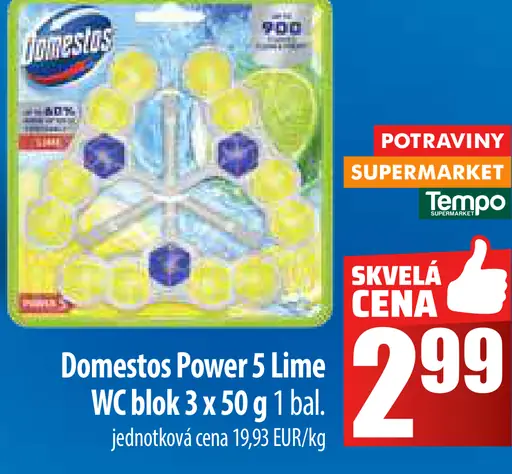 Domestos WC čistič