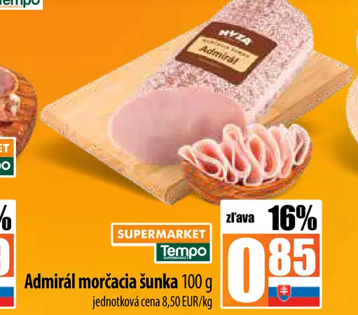 Admirál morčacia šunka