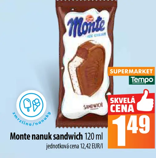 Monte nanuk sandwich
