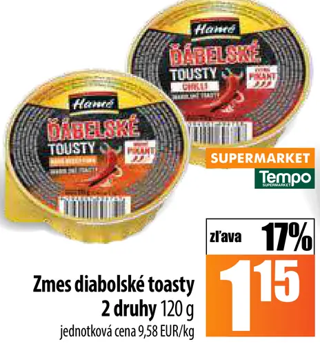 Hamé Diabolské toasty