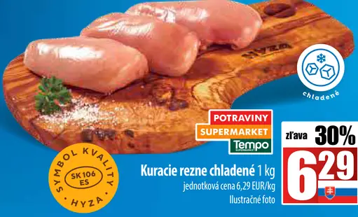 Kuracie rezne chladené
