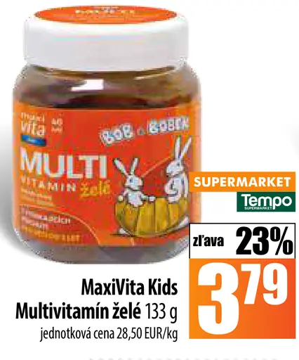 MaxiVita Kids Multivitamín želé