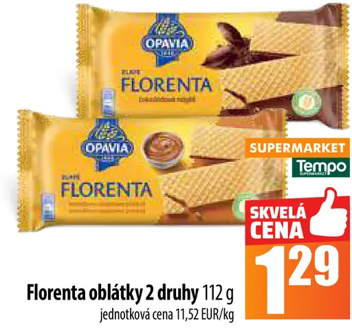 Opavia Florenta Oblátky