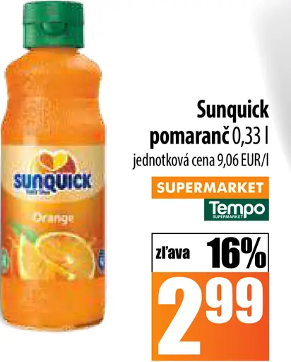 Sunquick pomaranč