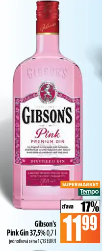 Gibson's Gin Pink