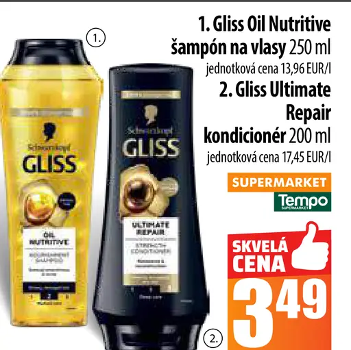 Gliss šampón na vlasy