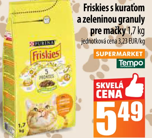 Friskies granuly pre mačky