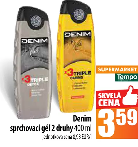 Denim Sprchovací gél