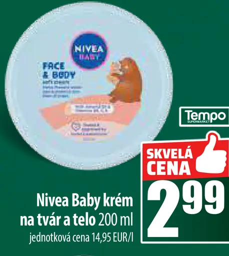 Nivea Baby Krém na tvár a telo