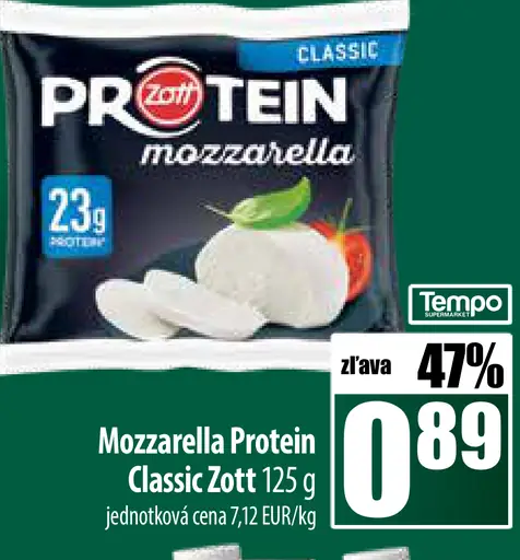 Zott Protein Classic Mozzarella