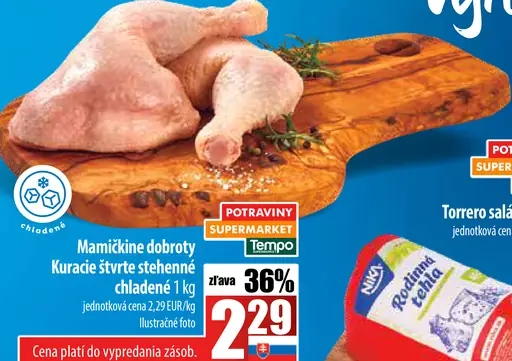 Mamičkiné dobroty Kuracie štvrté chladené