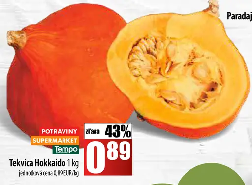 Tekvica Hokkaido
