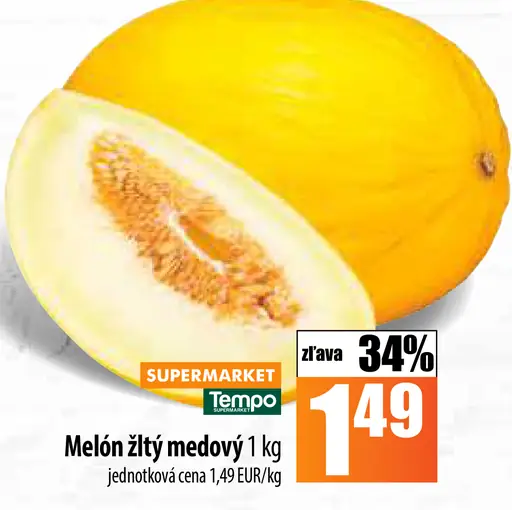 Melón žltý medový