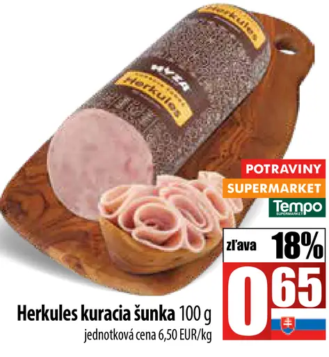 Tauris Hérkules kuracia šunka