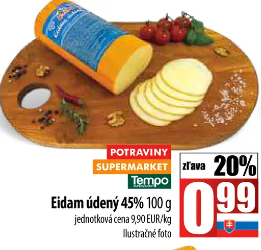 Návrat Eidam údený syr