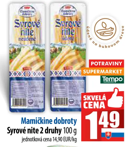 Mamidičnie dobroty Syrové nite