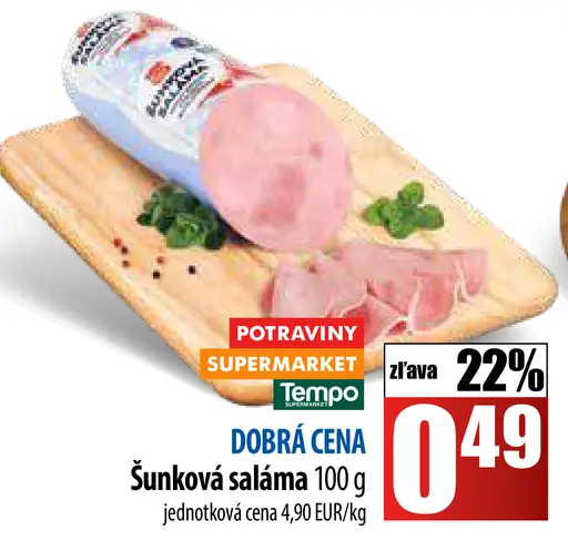 COOP Šunková saláma