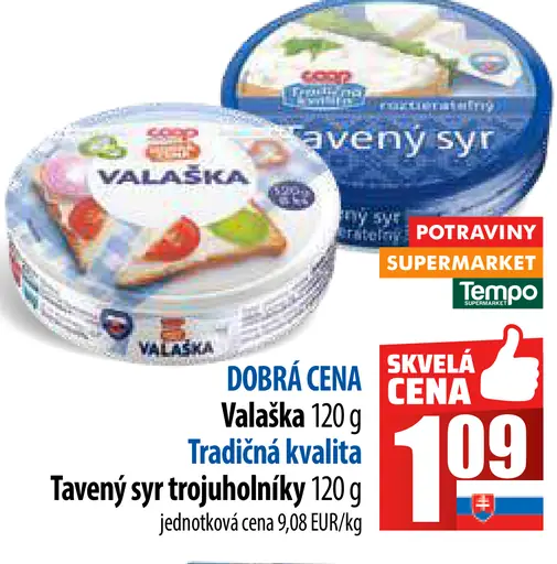 Valaská Tavený syr