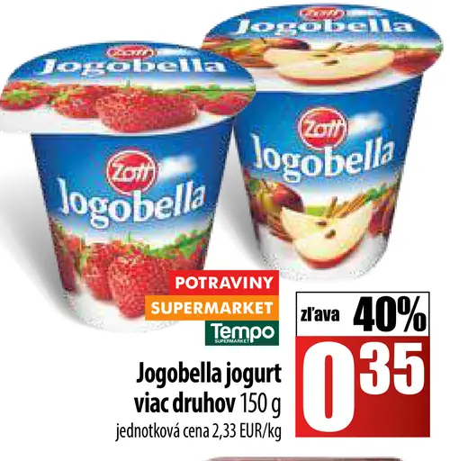 Zott Jogobella Jogurt