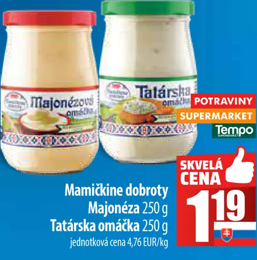 Mamičkina dobroty Majonéza
