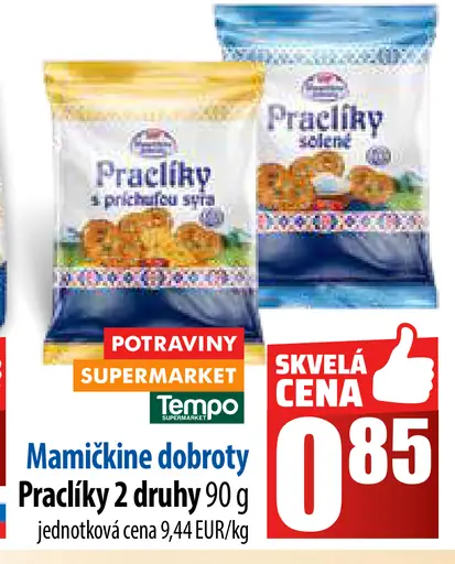 Mamčinine dobroty Praclíky