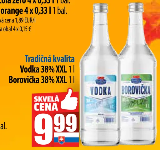 Vodka 38% XXL