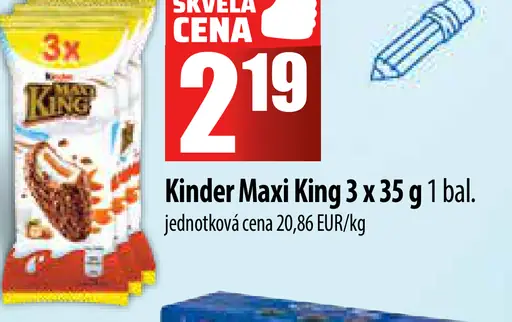 Kinder Maxi King