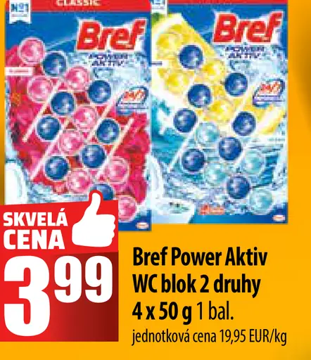 Bref Power Aktiv WC blok