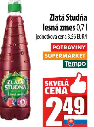 Zlatá Studňa lesná zmes