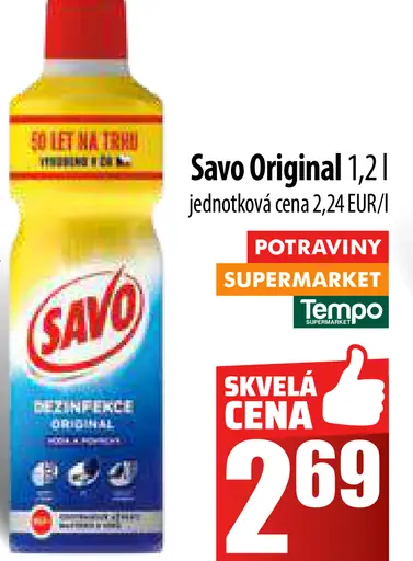 Savo Original čistiaci prostriedok