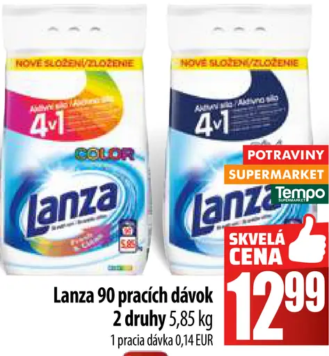 LANZA prostriedok na pranie