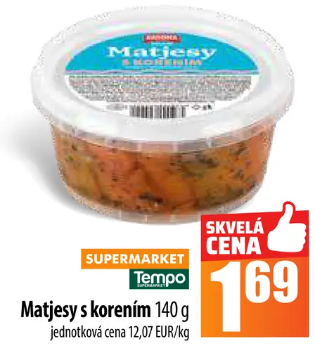 Matjesy s korením